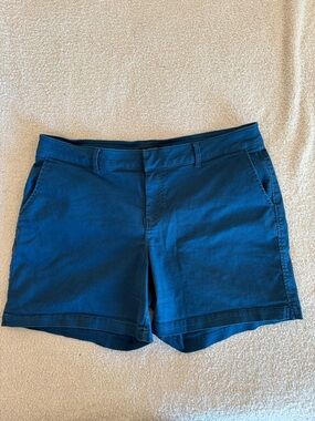 41 Hawthorn Navy Blue Chino Bermuda Shorts